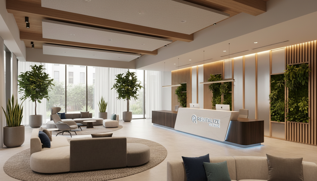 Modern clinic interior
